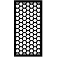 Metal Decorative Screen - Honeycomb