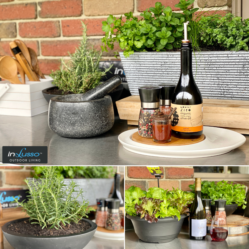 How To Create An Outdoor Kitchen Herb Garden